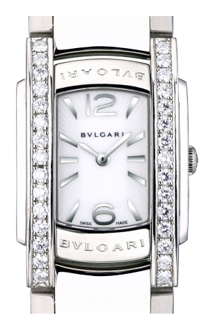 Часы Bvlgari Bulgari Assioma 18k White Gold Quartz Diamonds Ladies Watch 31mm Assioma (17839) №2
