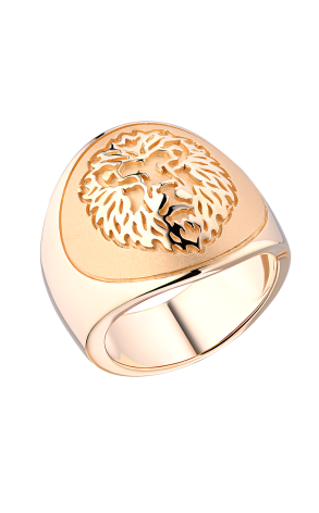 Кольцо Carrera y Carrera Fiera Gold Lion Signet Ring (17322)