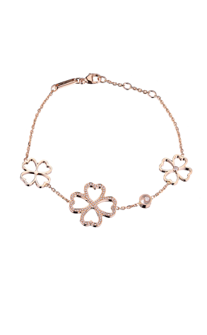 Браслет Chopard Happy Diamonds Rose Gold Bracelet 859422-5001 (17315)
