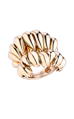 Кольцо De grisogono Gocce Yellow Gold Ring (17335)