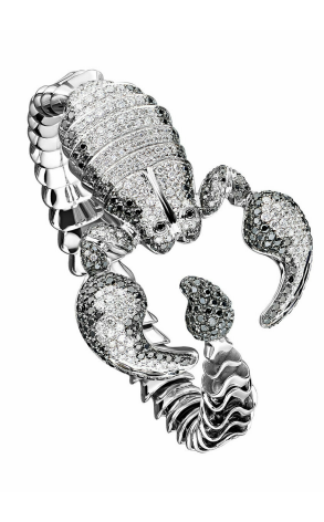 Браслет Roberto Coin White Gold Diamond Scorpion Bracelet (17430)