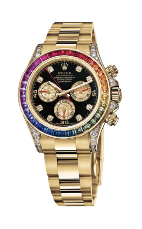 Часы Rolex Daytona 40 мм Yellow Gold Rainbow 116528 (17829)