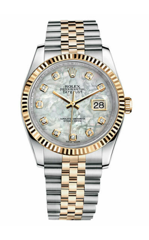 Часы Rolex Datejust 36mm MOP Diamond Dial 116233 (18262)