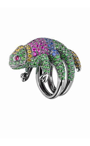 Кольцо Boucheron Collection Of Animals Chameleon Ring JR00027 (18623)