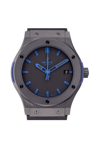 Часы Hublot Classic Fusion All Black Blue 511.CI.1190.GR.ABB10 (18829) №2