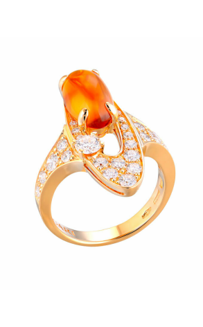 Кольцо Bvlgari Elisia Yellow Gold Ring (4033)