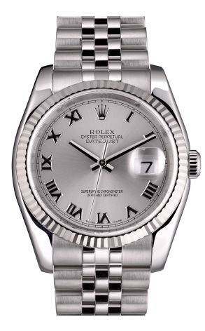 Часы Rolex Datejust Men's Stainless Steel Watch Silver Dial 116234 (19020) №2
