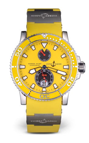 Часы Ulysse Nardin Maxi Marine Diver YELLOW 263-33-3/941 (19114)