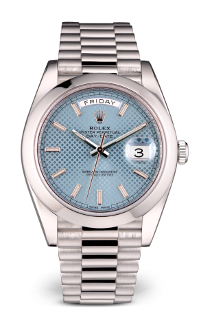 Часы Rolex Day-Date II President Platinum Ice Blue 228206 (19024)