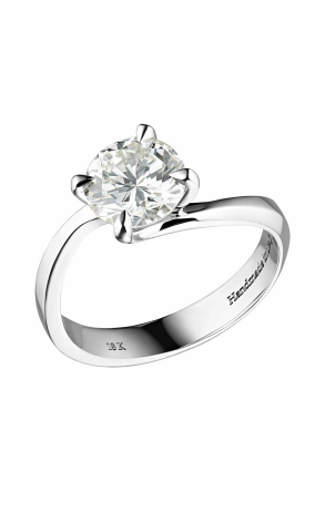 Кольцо  с бриллиантом 1,56 ct M/I1 МГУ (19124)