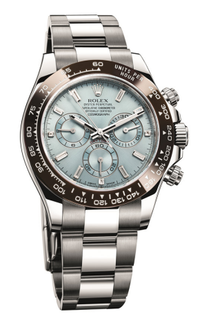 Часы Rolex Daytona 116506 Platinum Ice Blue Baguette Diamond Dial 116506 (19072)