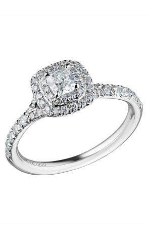 Кольцо Tiffany & Co Soleste Platinum with Diamonds Ring (19131)