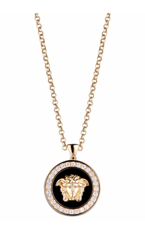 Подвеска Versace Medusa Head Onyx and Diamonds Pendant 052009IIFL (19052)