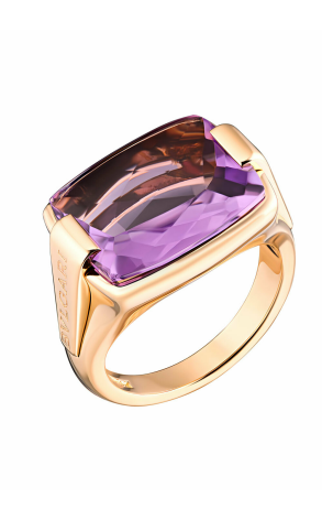 Кольцо Bvlgari Metropolis Amethyst Yellow Gold Ring (19462)