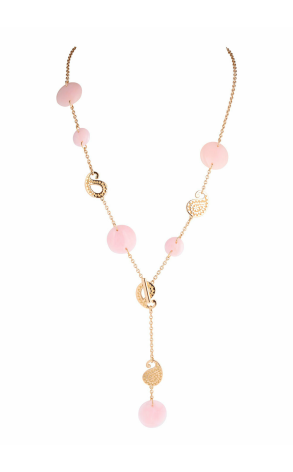 Подвеска Carrera y Carrera Aqua Pink Opal Necklace CYC20300 (19713)