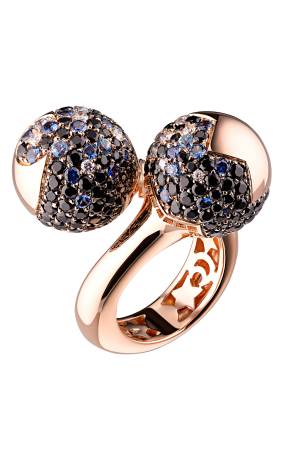 Кольцо Pasquale Bruni Sogni D'oro Diamond & Sapphire Ring 14038R (19610)