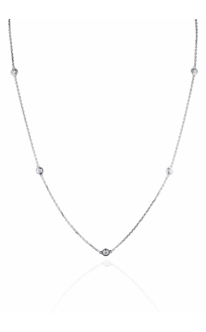 Колье Cartier Diamants Legers White Gold 6 Diamonds Necklace B7215000 (19936)