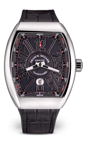 Часы Franck Muller Vanguard Stainless Steel Black V-45-SC-DT-AC-NR (19966)