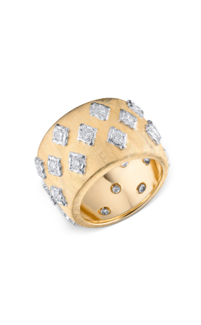 Кольцо Buccellati Macri Eternelle Yellow Gold Diamonds Ring (20599)
