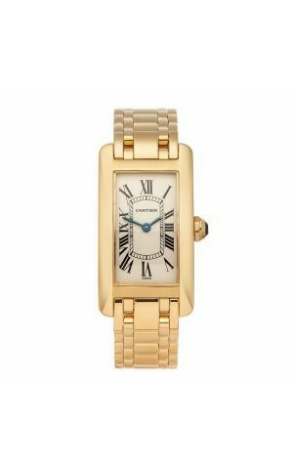 Часы Cartier Tank Americaine 18K Yellow Gold 1710 - W5356 1710 (20204)