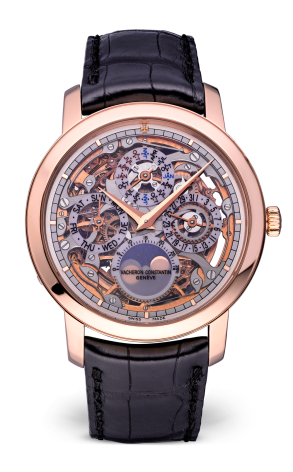 Часы Vacheron Constantin Traditionnelle Skeleton Perpetual Calendar 43172/000R-9241 (21166)