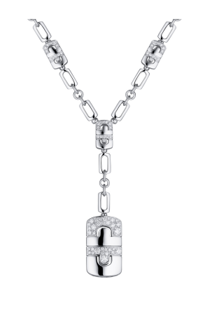 Подвеска Bvlgari Parentesi Diamond White Gold Pendant (20925)