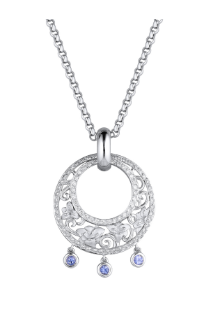 Подвеска Carrera y Carrera Jazmin Blue Topaz Pendant DA10289 (21082)