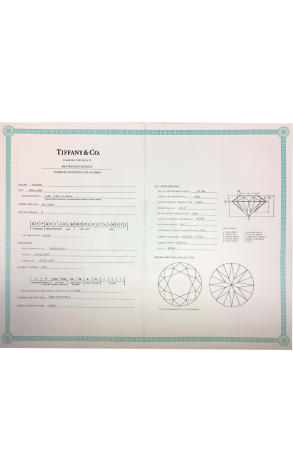 Кольцо Tiffany & Co Ring 0,69 ct H/VVS1 (21150) №2