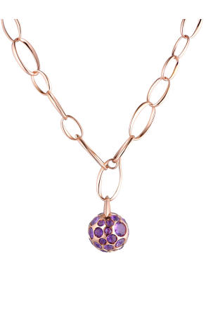 Подвеска Pomellato Tabou Pink Gold Amethyst Pendant (20967)