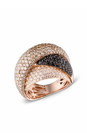Кольцо  Rose Gold Diamonds Ring (20984)