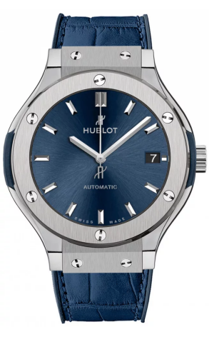 Часы Hublot Classic Fusion Titanium Blue Titanium 565.NX.7170.LR (20931)