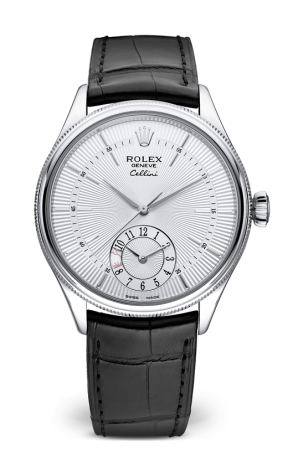 Часы Rolex Cellini Dual Time White Gold Automatic Mens Watch 50529 (21247)