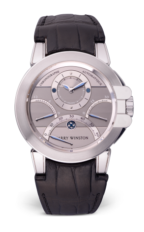 Часы Harry Winston Ocean Triple Retrograde Chronograph 400/MCRA44 (21378)