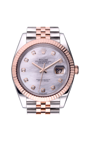 Часы Rolex Datejust Stainless Steel and Everose Gold 126331 (21522) №2