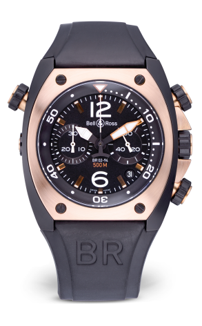 Часы Bell & Ross BR 02-94 Bicolor Marine Chronograph BR02-94 (21664)