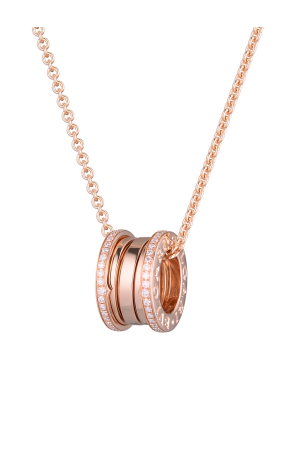 Подвеска Bvlgari BZero1 Rose Gold Diamonds Pendant 350052 (21754)