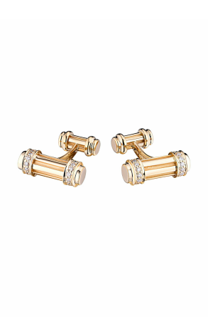 Запонки Tiffany & Co Atlas Column Bar Gold Cufflinks 1995 (21813)