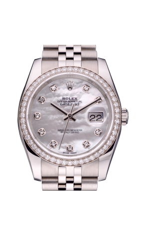 Часы Rolex Datejust 36 Mother Of Pearl Diamond 116244 (22092) №2
