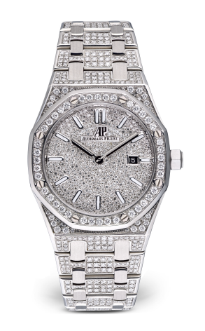 Часы Audemars Piguet Royal Oak Lady 33mm Тюнинг 67650ST.ZZ.1261ST.01 (20452)