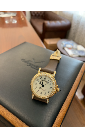 Часы Breguet Brequet Marine 18K Yellow Gold & Diamonds Ladies Watch 8818BA (21375) №4