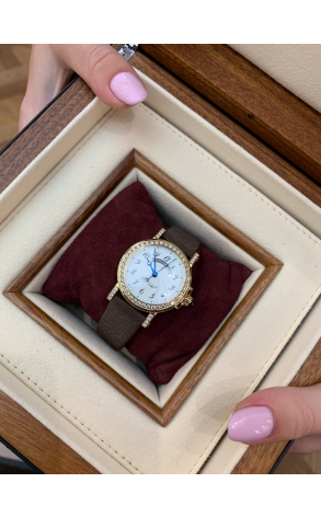 Часы Breguet Brequet Marine 18K Yellow Gold & Diamonds Ladies Watch 8818BA (21375) №3