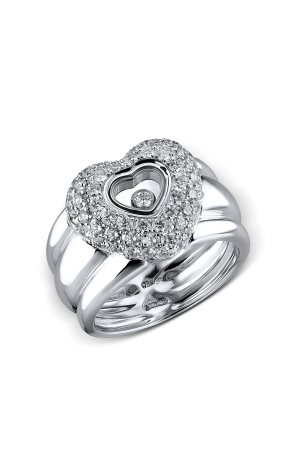 Кольцо Chopard Happy Diamonds Heart Ring 82/2017-20 (21933)