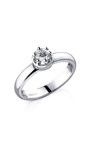 Кольцо Damiani 0.30 сt D/VVS2 White Gold Ring (22059)