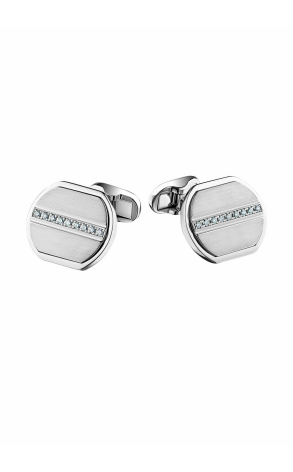 Запонки Piaget White Gold Diamond Polo Cufflinks (21937)