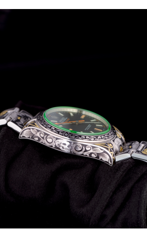 Часы Rolex Milgauss Handmade Engraving 116400gv (22026) №5