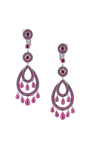 Серьги Boucheron White Gold Ruby Earrings JCOTGP1801 (22502)