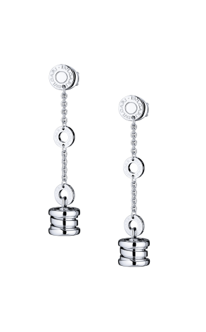 Серьги Bvlgari B.Zero1 White Gold Pendant Earrings OR853899 (22299)