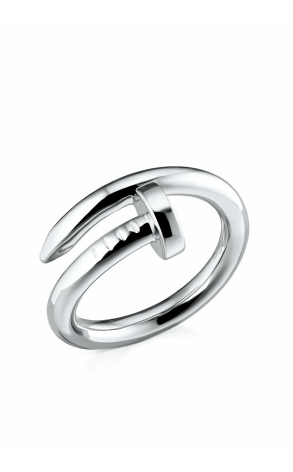 Кольцо Cartier Juste Un Clou White Gold Ring B4099200 (22702)