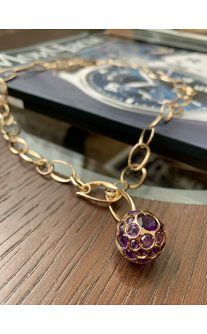 Подвеска Pomellato Tabou Pink Gold Amethyst Pendant (20967) №2