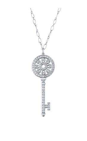 Подвеска Tiffany & Co Petals Platinum Key (22420)